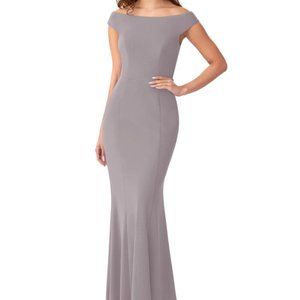 Azazie Nicolina Bridemaid's Dress in Dusk